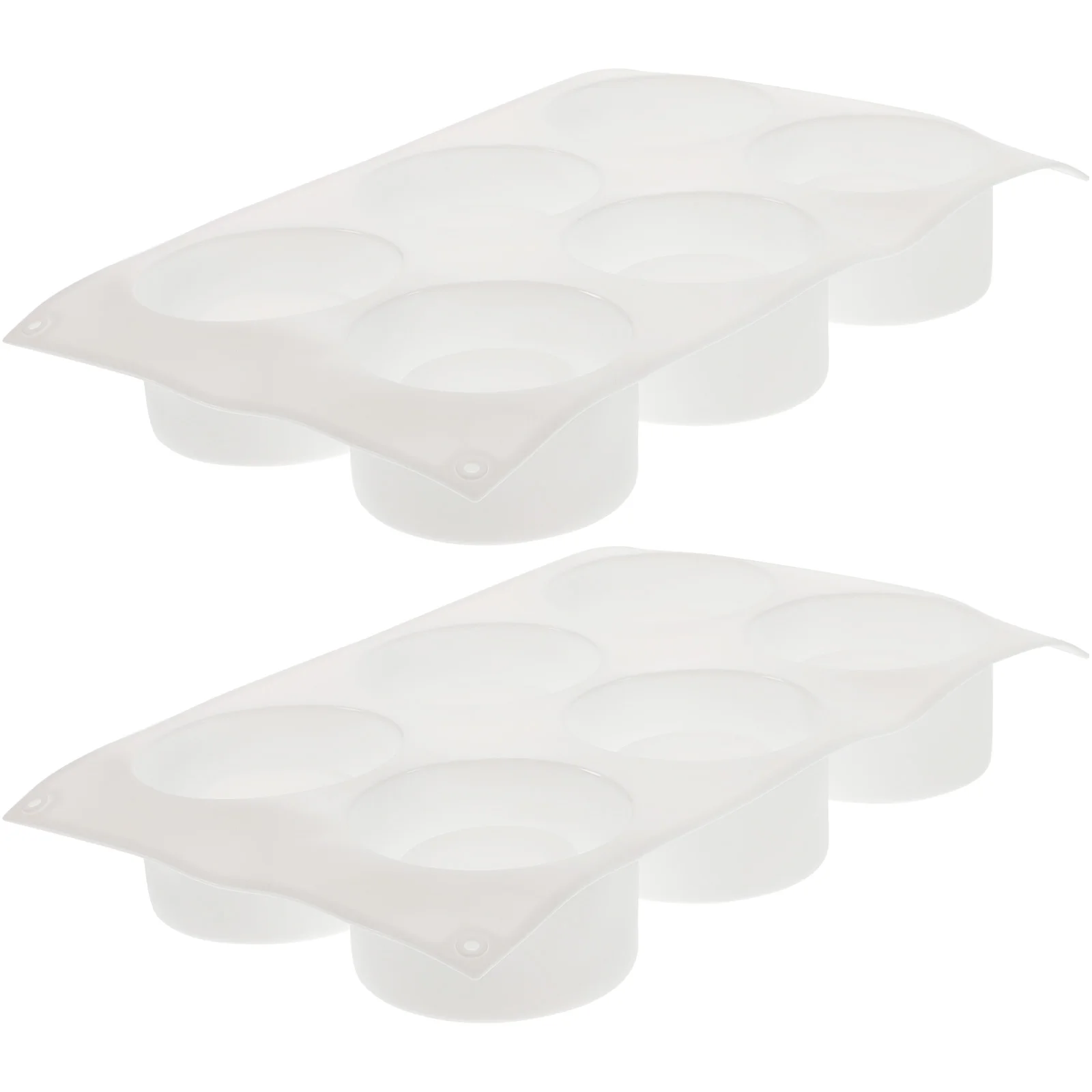 

2 Pcs Cake Silicone Mold DIY Pudding Making Baking Tool Jelly Supplies Chocolate