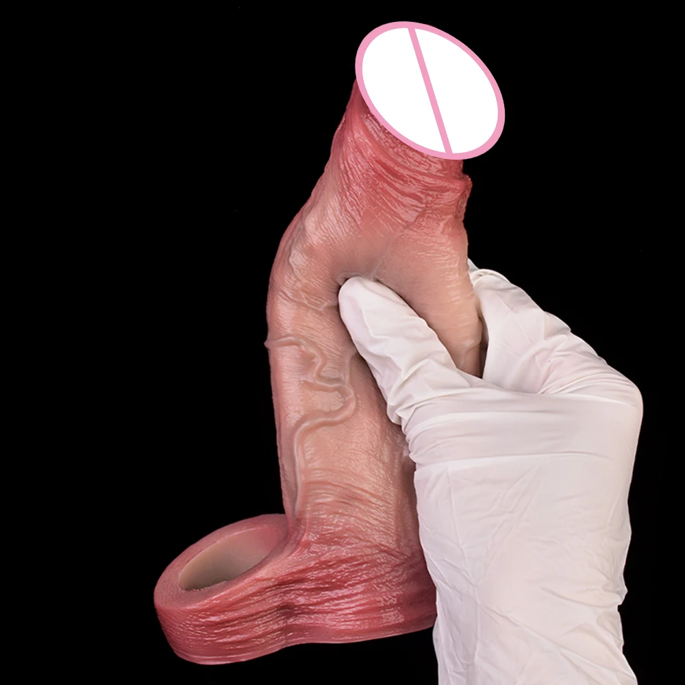 SXXY تهتز القضيب كم سيليكون 10 طرق الاهتزاز G-بقعة تحفيز الجنس لعب مع خاتم الديك للرجال النساء زوجين الجنس Ga #5