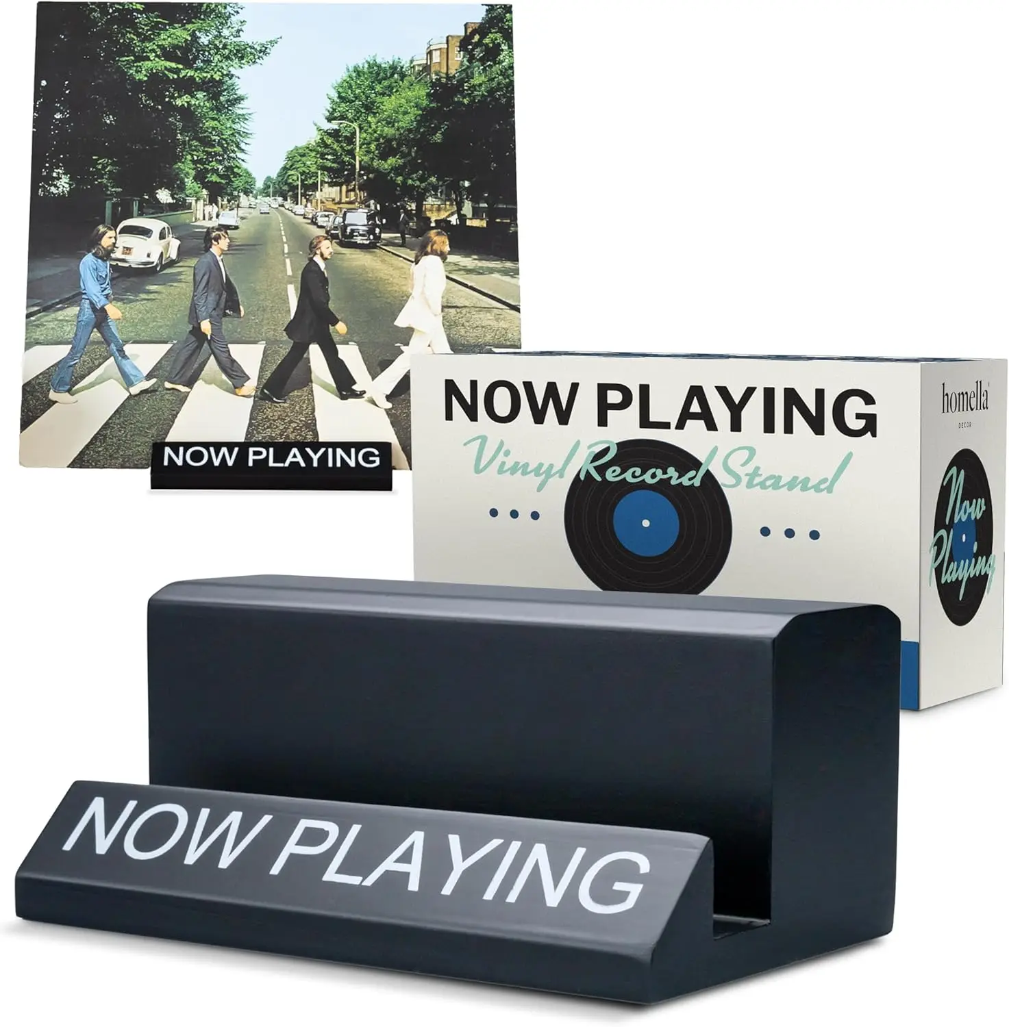 

Now Playing Vinyl Record Holder for Turntables, Organize Your Music Collection