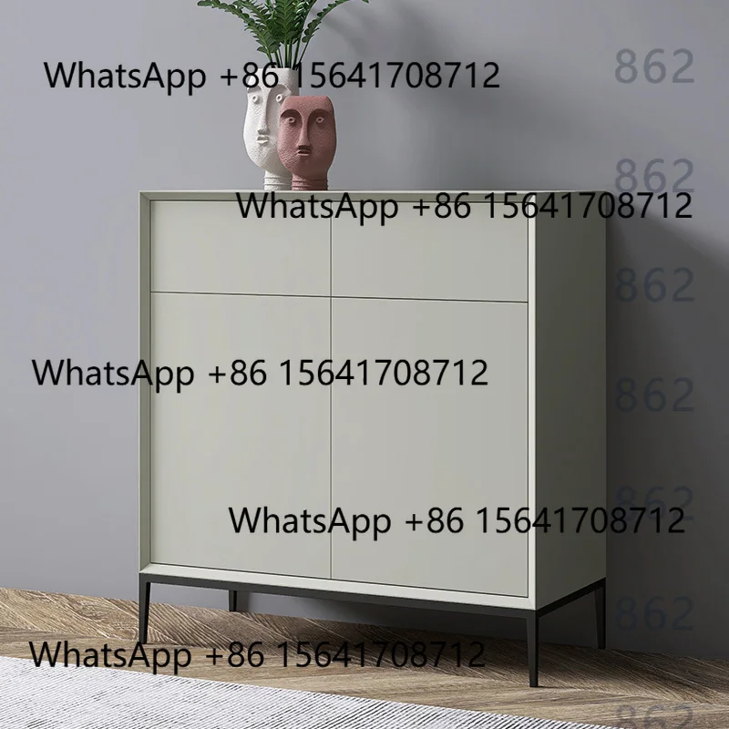 Peiqi Designer Organizer Schoenenkast Opbergruimte Mobiele woonkamer Luxe doos Mobiele schoenenplank Verticale Archivadores Ingang Bont