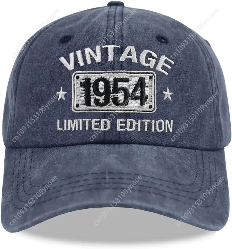 

Vintage hat 1954 1953 1952 1951 1950 1949 1948 1947 1946 1945 Limited Edition Embroidered Baseball Cap Men Woman Outdoor