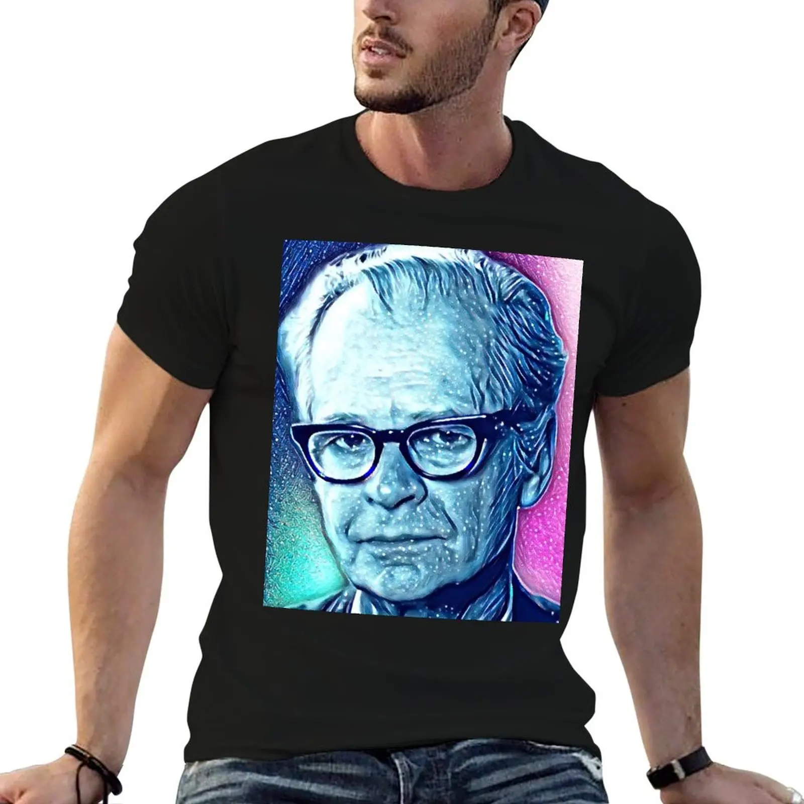 BF Skinner Artwork B F Skinner Portrait B. F. Skinner Camiseta con diseño artístico de B.F. Skinner, camisetas de algodón, camiseta de alta calidad