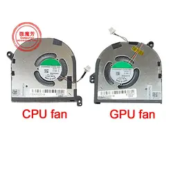 New Laptop CPU GPU Cooling Fan For DELL Latitude 14 7400 E7400 XPS 15 9500 9510 9520 Precision 5550 M5500 5560 5570 P91F