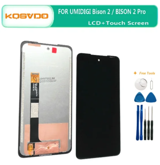 New Original UMIDIGI BISON 2 LCD Display+Touch Screen Replacement Repair Accessories For UMIDIGI BISON 2 Pro Smart Phone