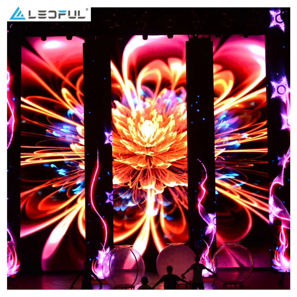 P3.91 P4.81 SMD Per Interni Esterni Pressofusione In Alluminio Vetrina Pannello Palcoscenico Fondali Pubblici Noleggio Schermo Video Parete A LED