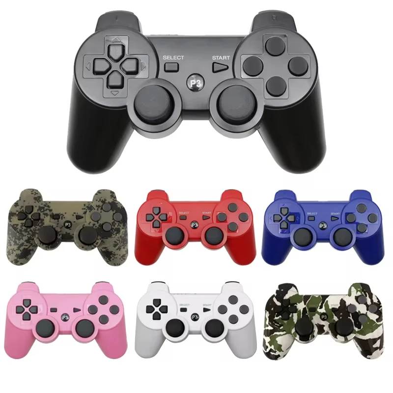 For Play Station 3 Wireless Controller For Ps3 Slim/Pro Pc Joystick Gamepad Bluetooth Gamepad Joy Pad 6 Axis Dual Vibration