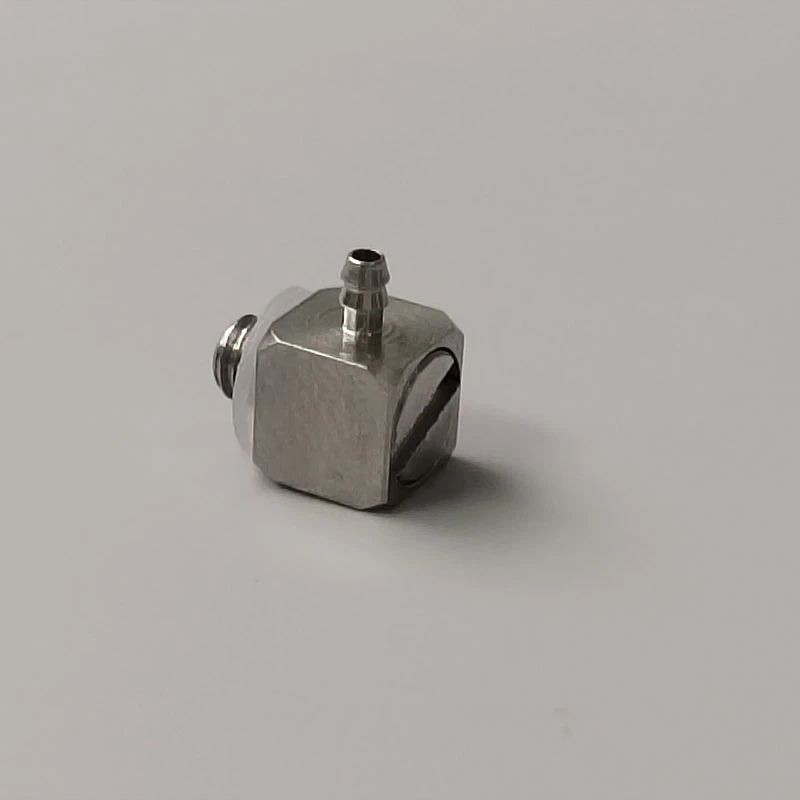1/14 Maßstab Metall Edelstahl Präzisionsbogenstücke, Gerade Verbindungsstücke, T-Stücke und Öldüsen für RC-Hydraulikmodell-Upgrades – Detail 2