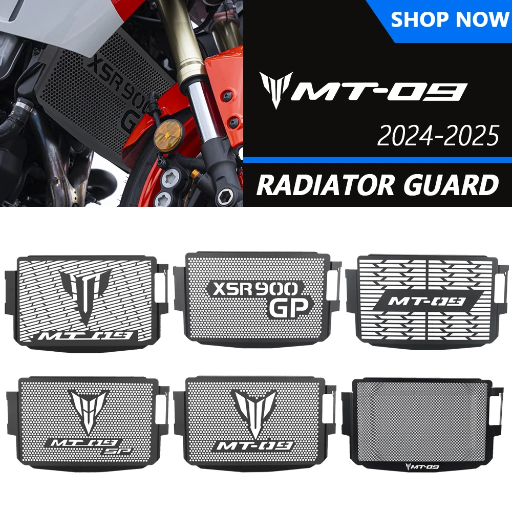 

Мотоцикл для Yamaha MT-09 MT09 XSR900GP XSR 900 GP 900GP 2024 2025 2026 MT09, решетка радиатора, защитная крышка