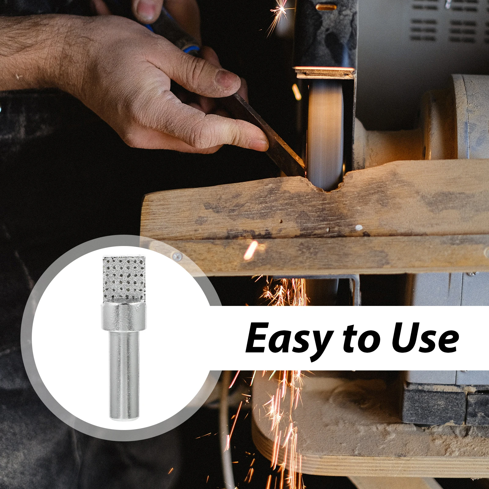 

H held Diamond Trimmer Dresser for Grinding Wheel Parts Accessories Pure Natural Hardened Suitable Corundum Silicon Carbide