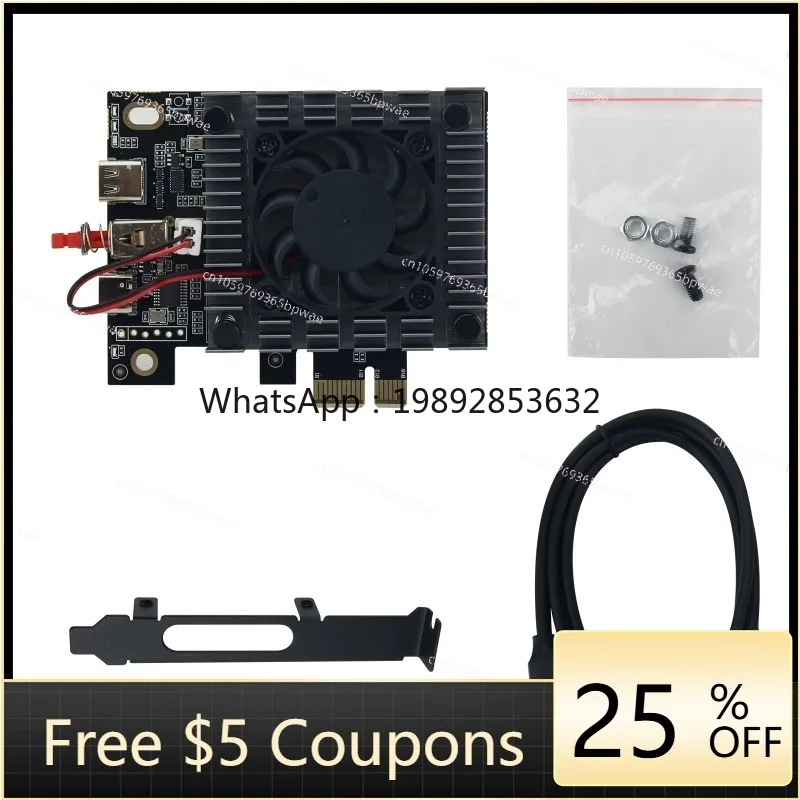 75T DMA Board Direct Memory Access Development Board, with Independent Switch, Support Personal Programming