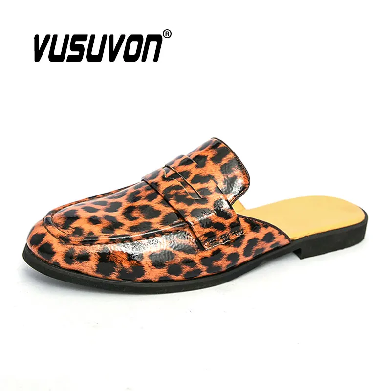 Fashion Men Slides Casual Penny Loafers Slipper Flats Keep Toe Clogs Beach Sandals Home Mules Shoes Soft Size 38-46