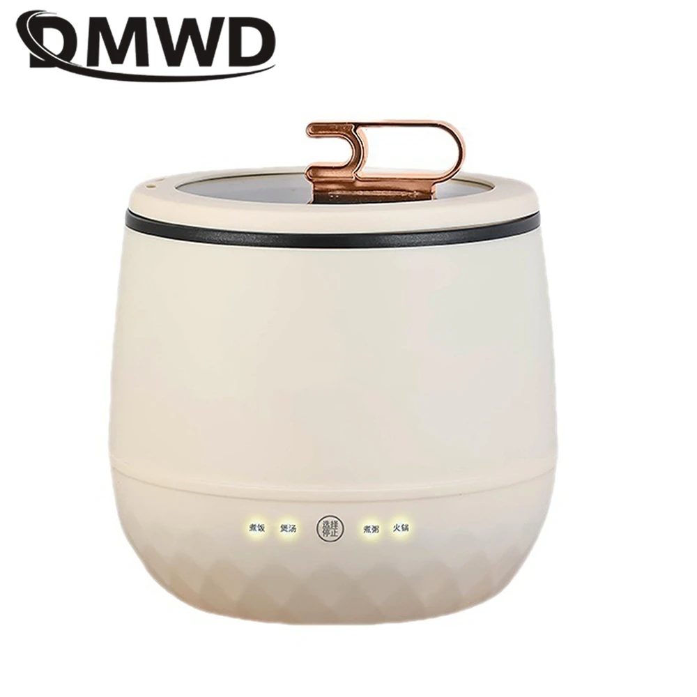 

110V/220V Electric Rice Cooker DMWD 1.8L Food Steamer Heater Porridge Cooking Machine Soup Pot Hotpot Breakfast Maker Frying Pan