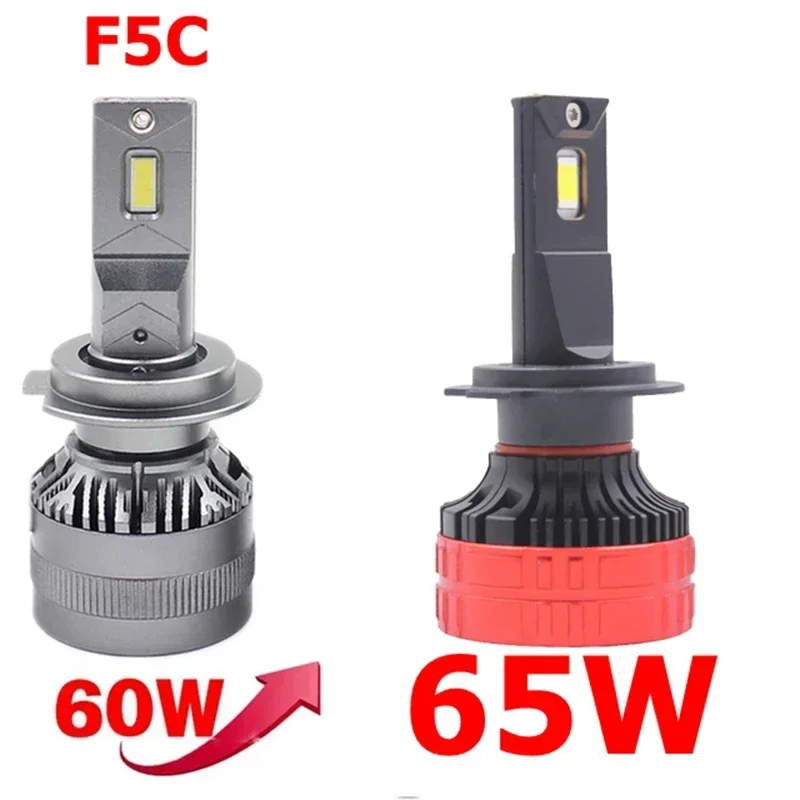 Carro LED Farol Kit, luz de nevoeiro, lâmpada, F5C, 120W, 12000LM, H7, H4, H7, H8, H11, H1, 9005, 9012