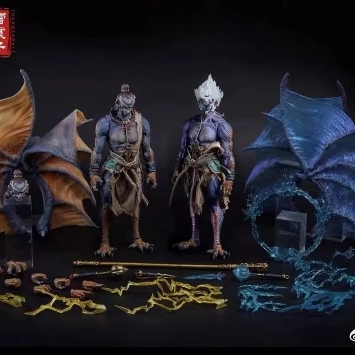 Ym004 1/12 figurine à collectionner Thunderbolt ancien soldat mythologique chinois fils de la tempête jouet de 6 pouces