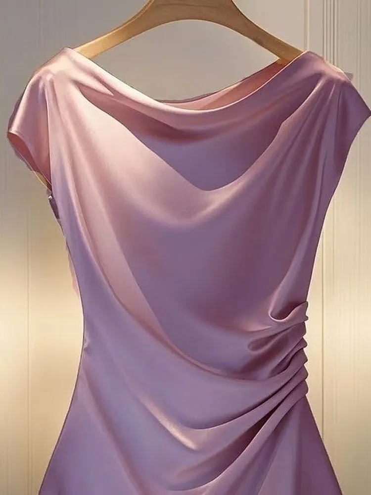 

Slim Fit ort Sve T-irt Women's Summer 2025 New Design Sensation Small ence Waist Inward Top Polyester Material