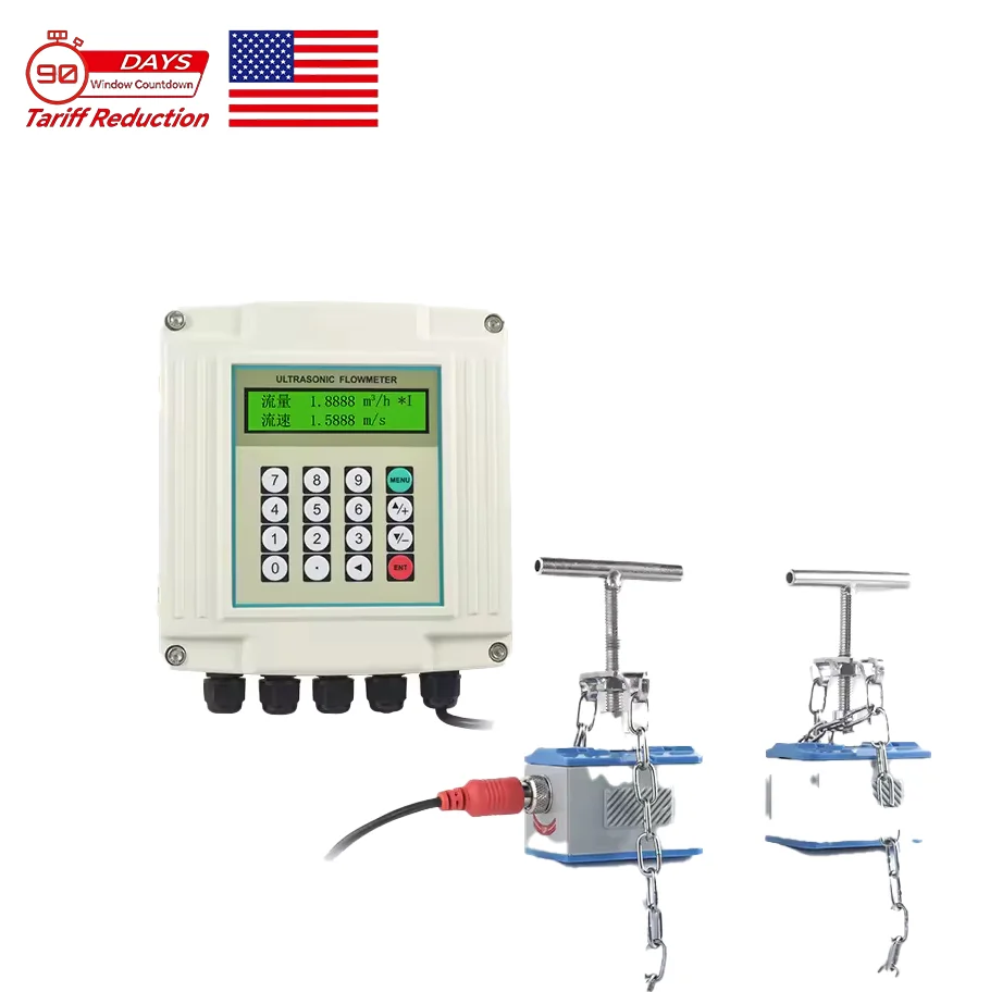 Flowmeter Meter Medidor De Flujo Wall Mounted Ultrasonic Flowmeters