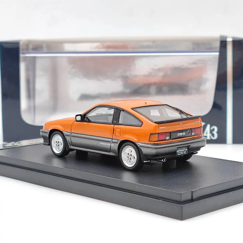 Mark43 1:43 Ballade Sports CR-X Si AS Customized Orange PM4384P Resin Model Toys Car Limited Collection