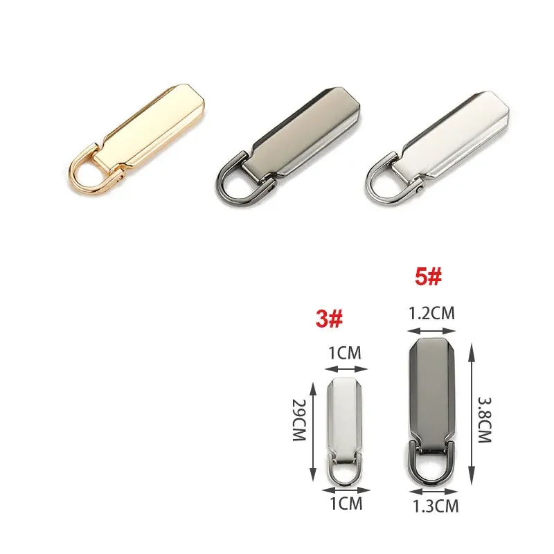 5 Stück Reißverschluss-Pull-Gepäck, robust, mit Reißverschluss, Ersatz-Reißverschluss-Fixierer für Kleidung, Koffer, Gepäck, Rucksack, DIY-Handwerk