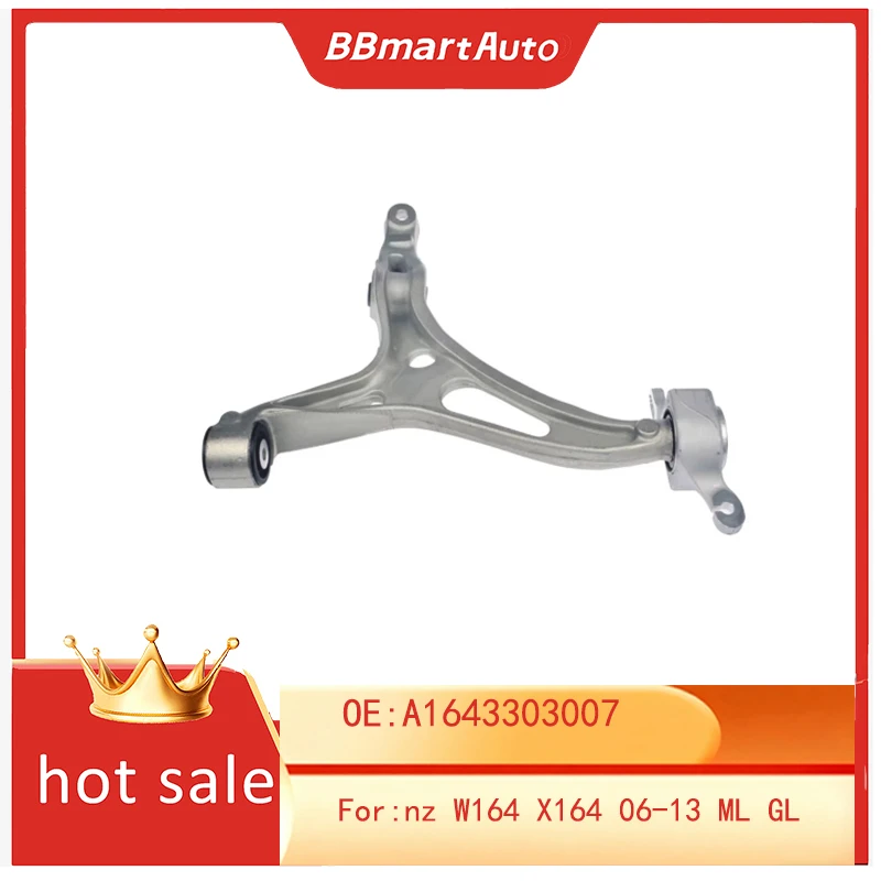 

A1643303007 BBmart Auto Parts 1pcs Front Right Lower Control Arm for Mercedes Benz W164 X164 06-13 ML GL OE 1643303007