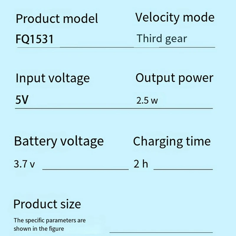 Ventilador Pessoal Vestível Mão-Livre, Operado a Bateria para Hot Flashes, Casa, 300-500mAh