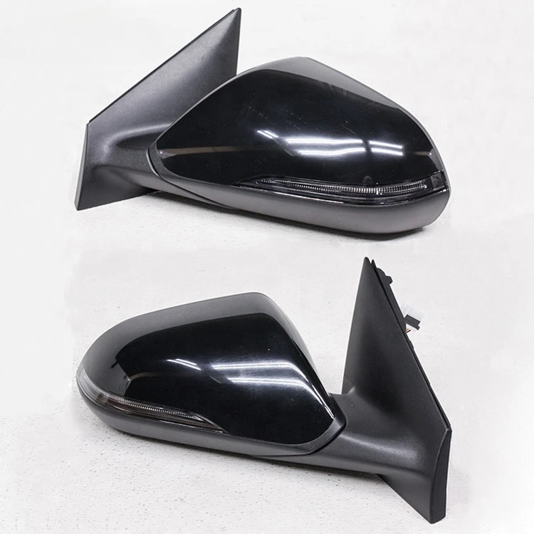 car review side led mirror parts 87610-C2520 87620-C2520 rearview side mirror for hyundai sonata 2018  2019 accessoriescustom