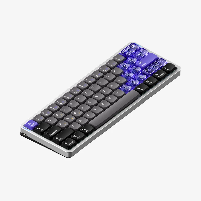 

Nuphy Air60 HE Low Profile Mechanical Keyboard 61-Key Compact Esports Professional Durable Switches for Gaming And Office