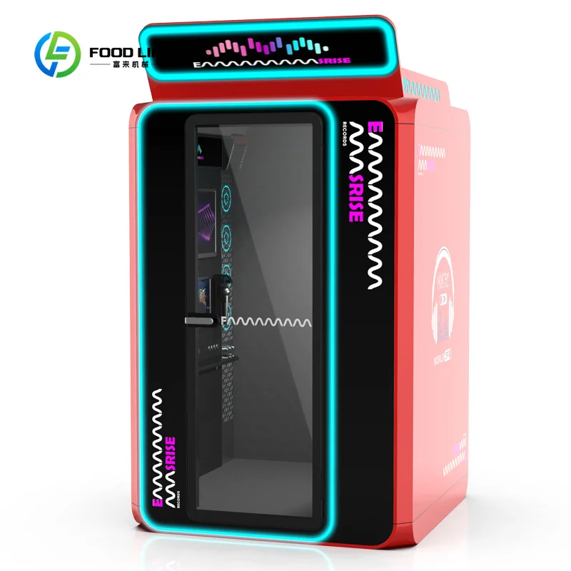 Customized Shared Karaoke Booths Scan-to-Pay Mini KTV Self-Service Singing Booths in Malls & Cinemas Soundproof Singing Rooms