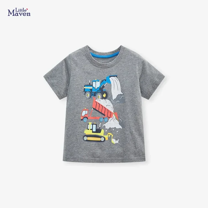 Short-sleeved children's T-shirt cotton summer models cartoon children's tops T-shirt boys clothes  kids clothes