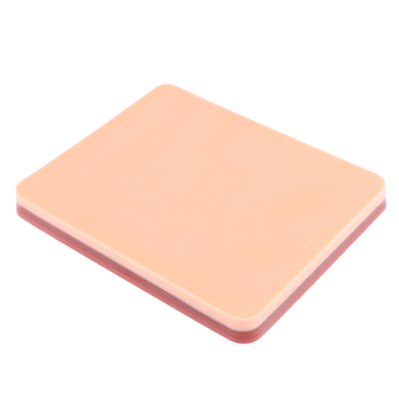 1PCS Silicone Simulation Skin Suture Training Model Surgical Suture Knotting Teaching Pad Gadgets Self Designed Wounds Reusable