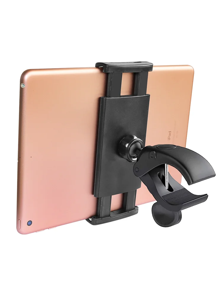 AliExpress xnyocn Gym Treadmill Bike Handlebar Tablet and Phone Mount, Universal Holder for 4-14 Inch Devices, Stable Viewing for Workout Sessions