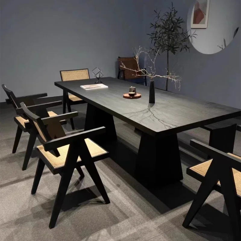 Modern Camping Dining Table Nordic Entryway Luxury Small Dining Table Utility Makeup Luxury Resin Wood Mesas De Jantar Furniture