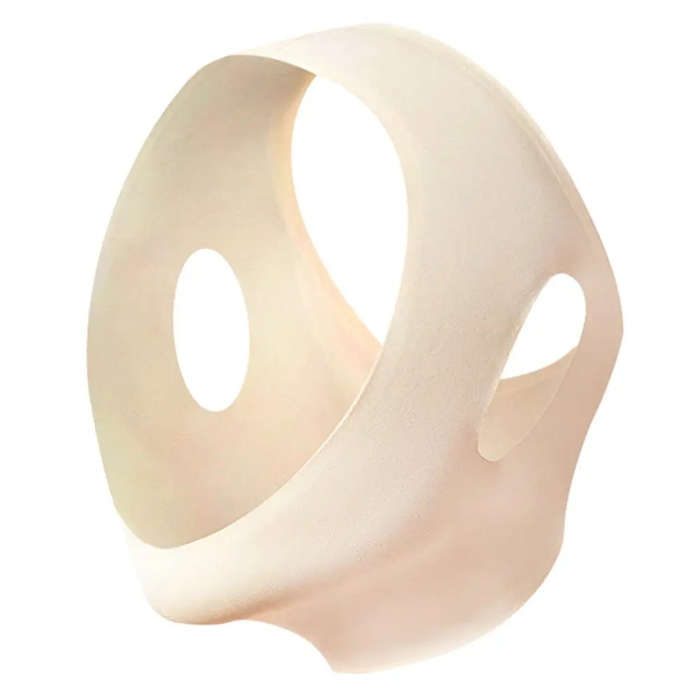 Face Lifting Belt Skin Colour Breathable V Face Mask for Firm Skin Radiant Look Thin Masseter Chin Support