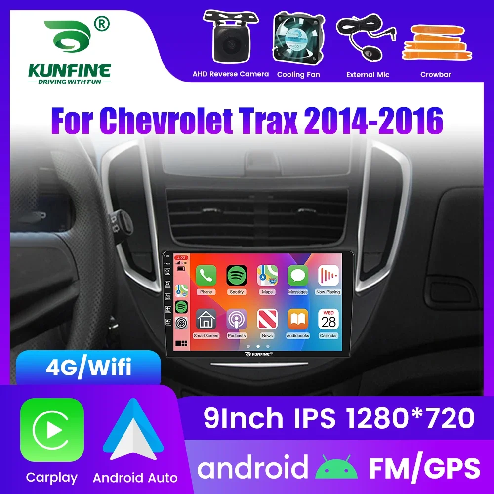 

2Din Android автомобильный радиоприемник для Chevrolet Trax 2014-2016 мультимедийный видеоплеер GPS-навигация стерео аудио головное устройство Carplay 4G