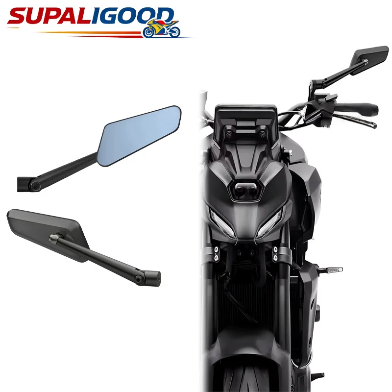 For YAMAHA MT-03 MT03 MT-07 MT07 ABS MT-09 SP ABS MT-10 ABS SP 2013-2026 New Motorcycle Rear Side View Mirrors Rearview Mirror