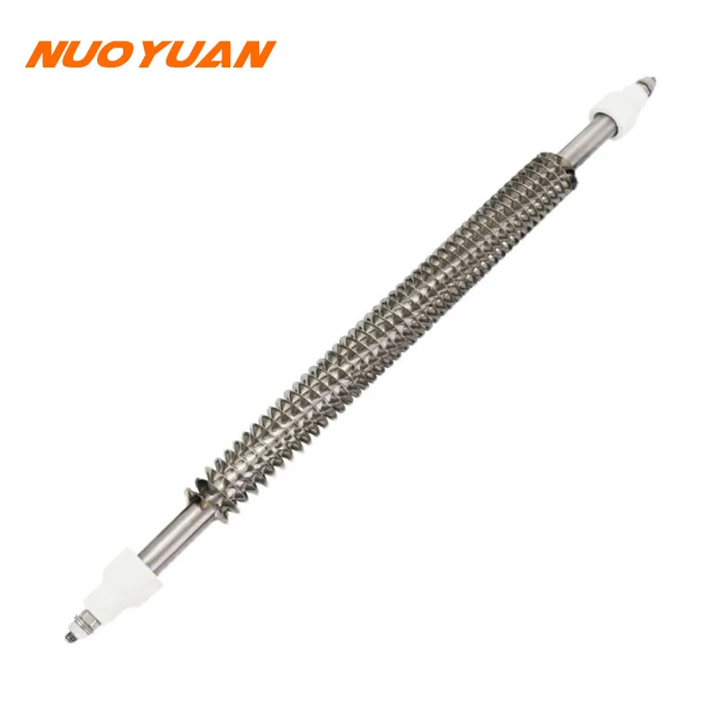 220V Straight Finned Heater Stainless Steel Hot Air Heater Electric Spiral Heating Element for Disinfection Cabinet