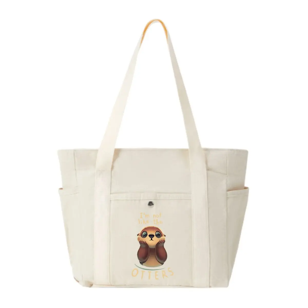 

Симпатичная студенческая сумка на одно плечо Otters Art