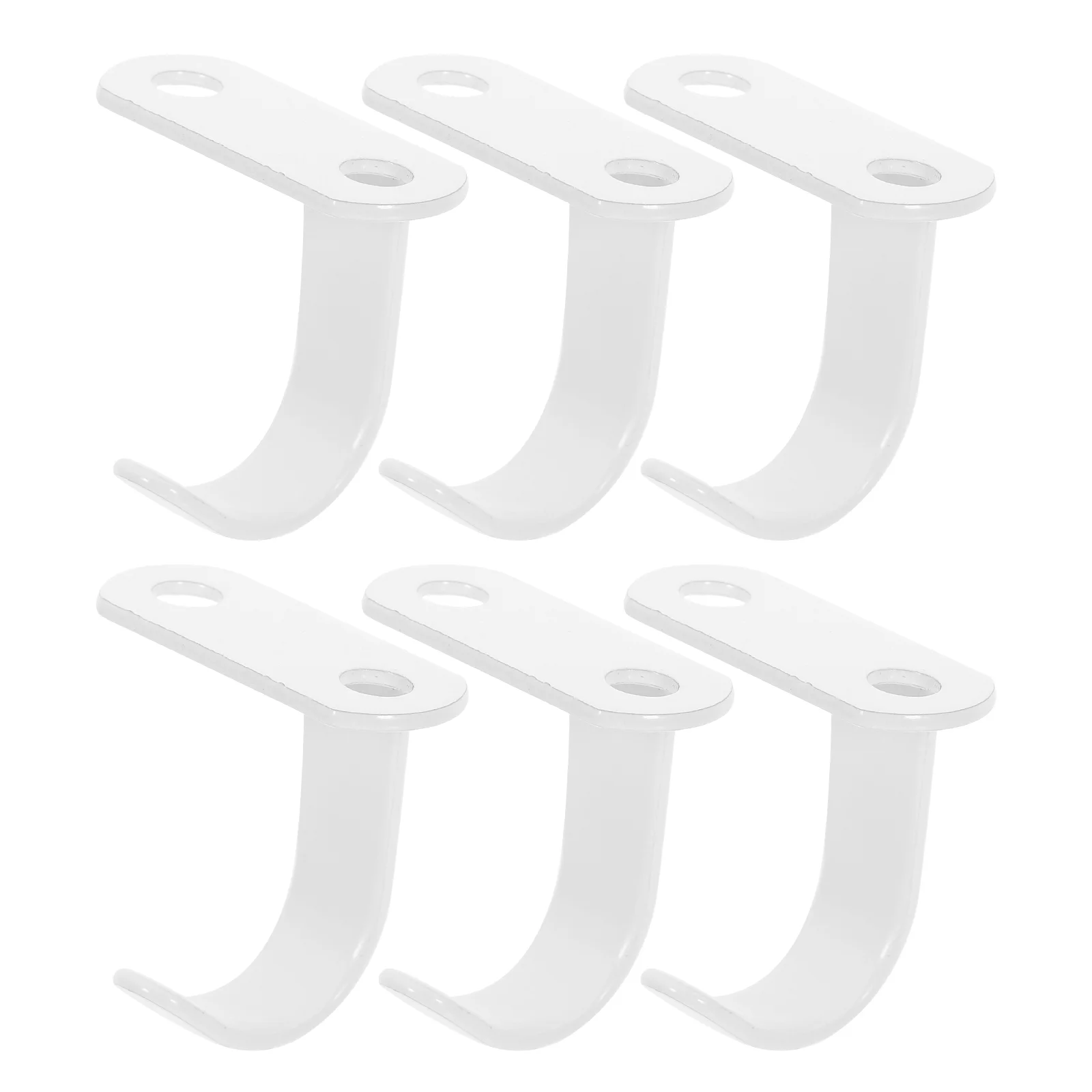 

6 Pcs Hook up Heavy Duty Clothes Rack Hanger Plasterboard Ceiling Wall Hooks Hanging Plant