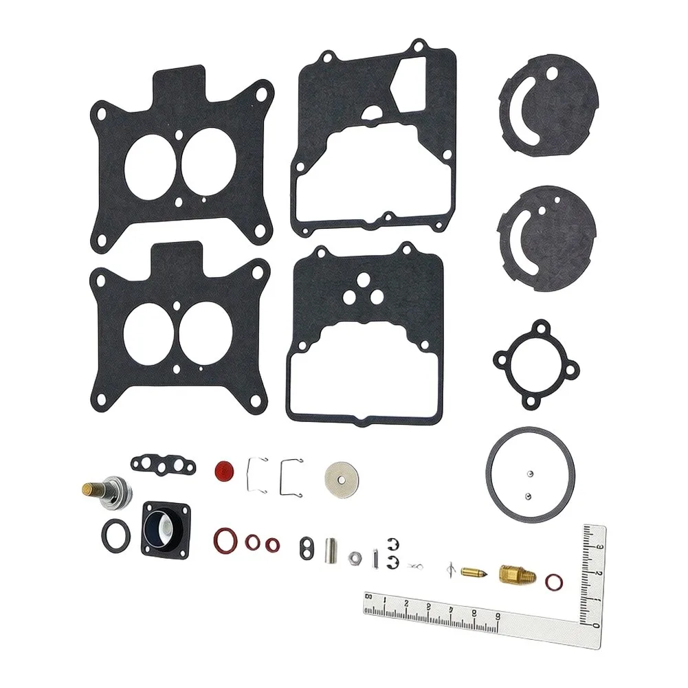 For Motorcraft 2100 uretor Repair Kit for 289 302 351 390 427 V8 Engines 1958 to 1975 Dual Throat Rebuild Kit 15369D