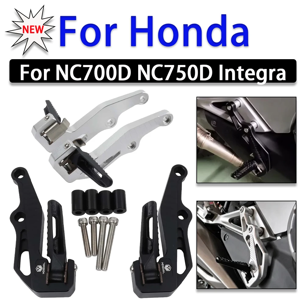 Motorcycle Foot Pegs FootRest Footpegs Rests Pedals For HONDA Integra NC700D NC750D NC 700D NC750D NC 700 D NC 750 D 2012 - 2024
