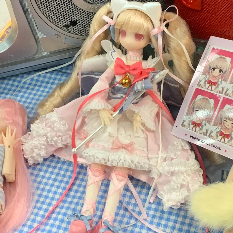 تحويل الكهربائية سلسلة الشارع صندوق أعمى 1/6 Bjd عمل الشكل Kawaii المنقولة أنيمي دمية سطح المكتب ديكور نموذج لعب فتاة هدية