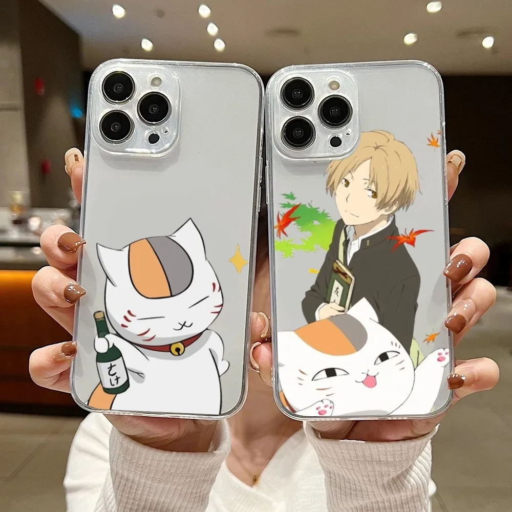 Bilibili Nyanko Sensei Phone Case For iPhone 15 14 13 11 12 Pro Max XS XR Shell