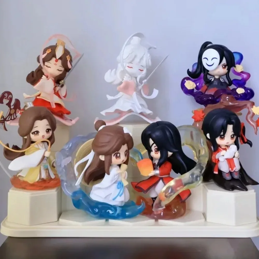 En Stock, bendición oficial del cielo, serie de colores brillantes, caja ciega, figuras de Anime, decoración de habitación, juguete, regalo de cumpleaños para niña