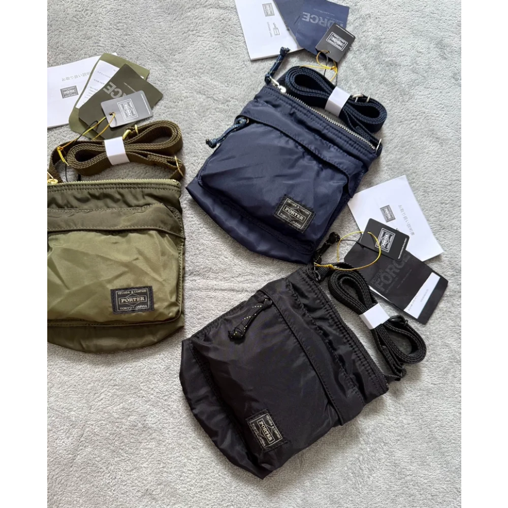 Porter Mini Crossbody Phone Bag Key Pouch Lightweight Portable Small Shoulder Pouch Casual Daily Travel Outdoor Commute Bag