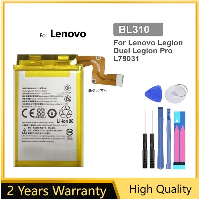 

2500mAh Battery BL310 BL312 For Lenovo Legion Duel legion Pro L79031