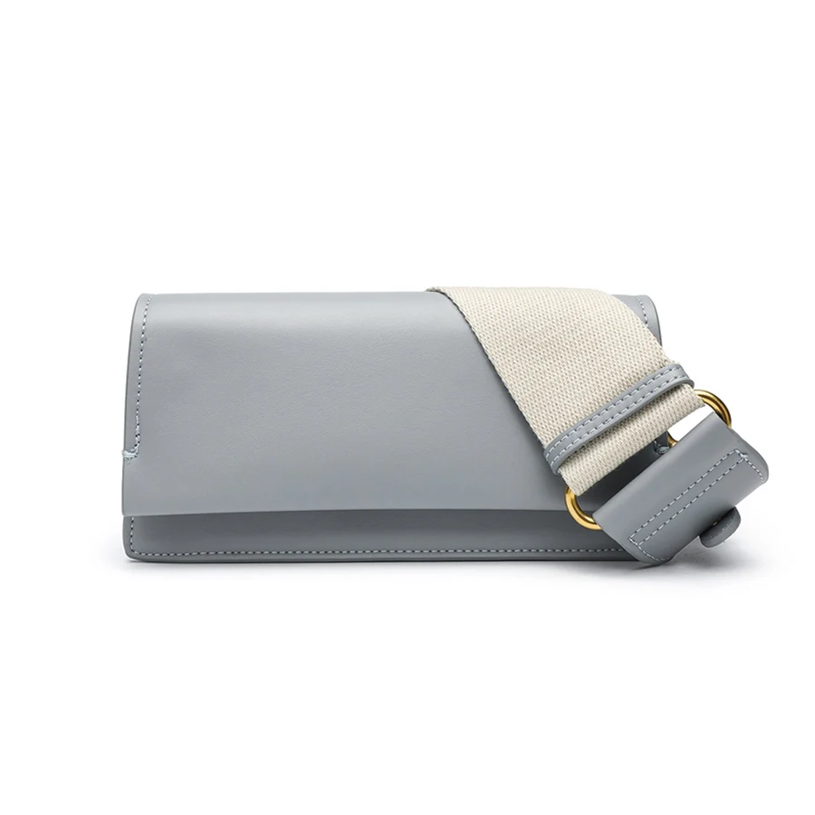 

Fashion Small Flap Bag Designer Square Crossbody Bag Wide Strap Luxury Pu Leather Women Shoulder Bags Quality Female Purses 2025