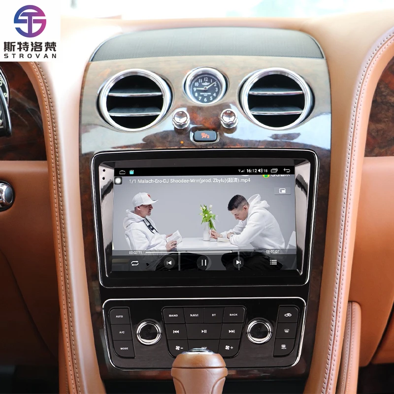 

STLF CLRAK Car Modification Upgrade Central Control 9 Inches Screen Android Multimedia for 2012-2019 Flying Spur/Continental