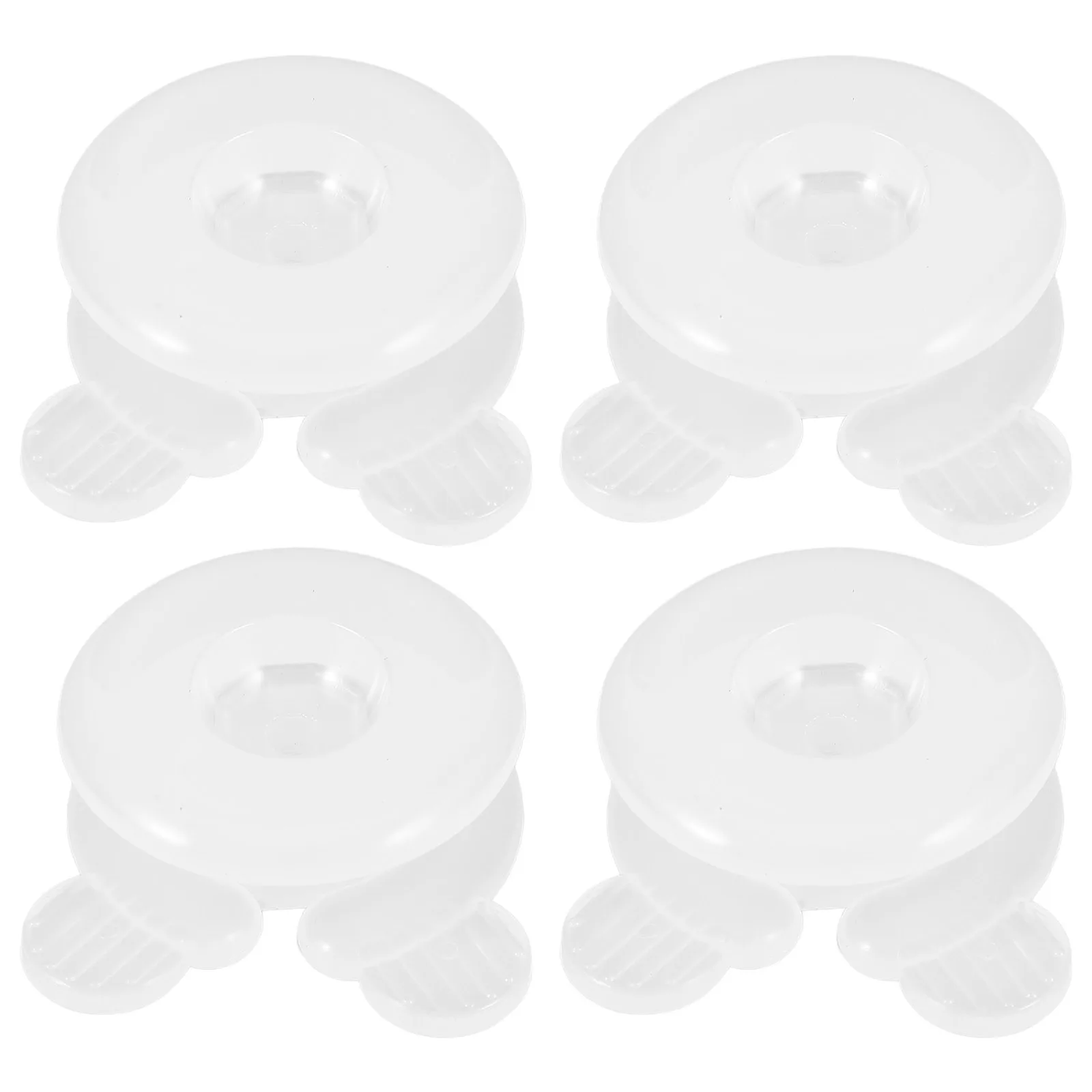 

4pcs Household Bed Clips Strong Compression Resistant Fixers Non-Slip Bedsheet Clamps Safe Silicone Sheet Fasteners Windproof