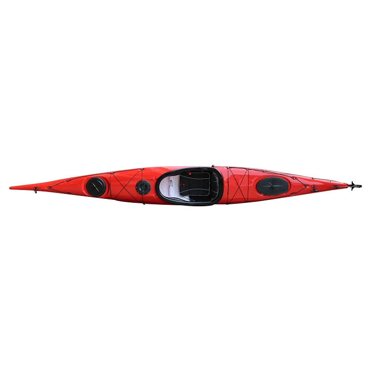 Light‑Weight ABS Thermoforming Sit‑In Kayak For Single Person,Anti‑UV,Portable Plastic Canoe For Calm‑Water Surfing And Rowing view 5