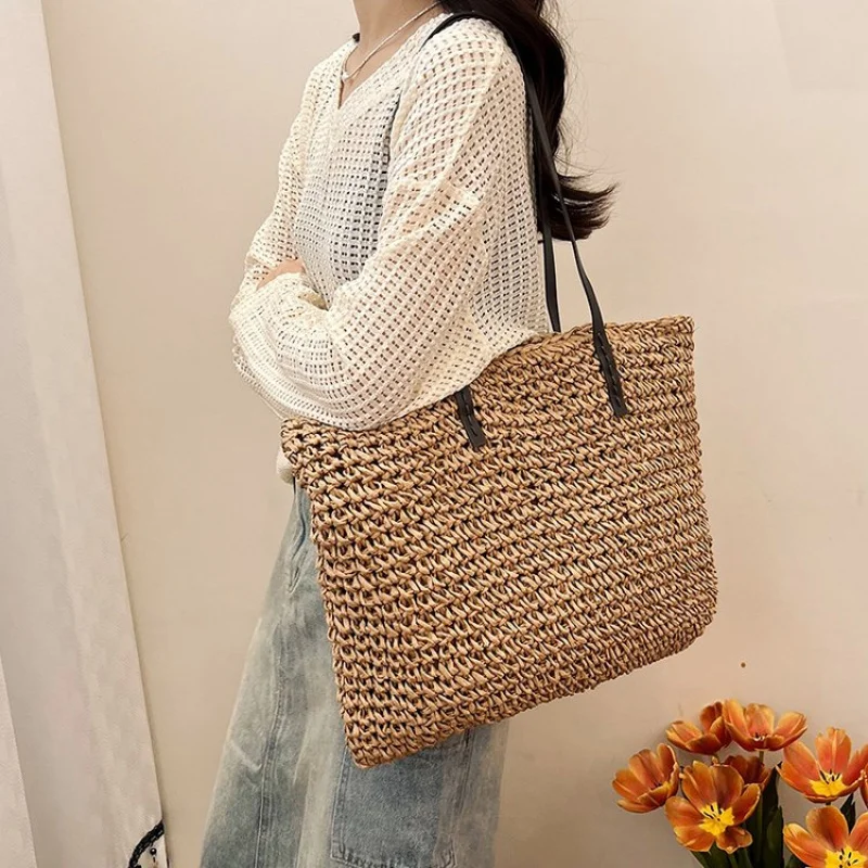 

2025 New High-end Luxury Brand Ladies Leather Tote Bag Famous Designer Casual Vintage Paris Style​
