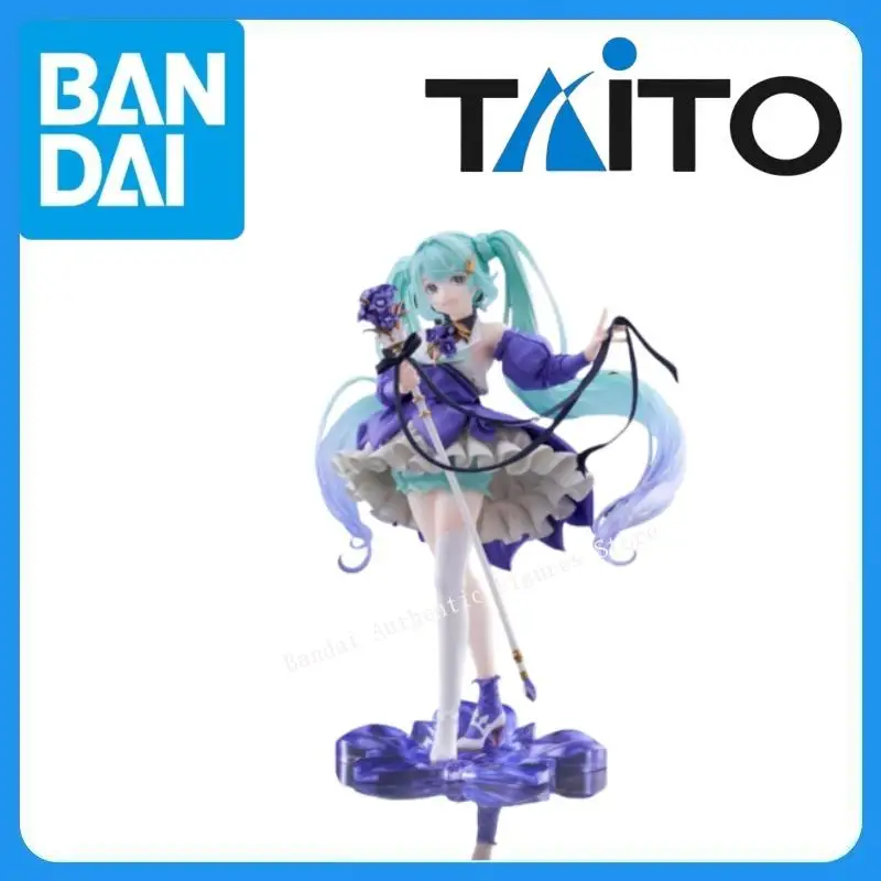 在庫あり-純正taito-vocaloid-初音ミク-アーティストマスターピース-birthday2024-フラワーバージョン-アニメフィギュア-ガレージキット-アニメ漫画